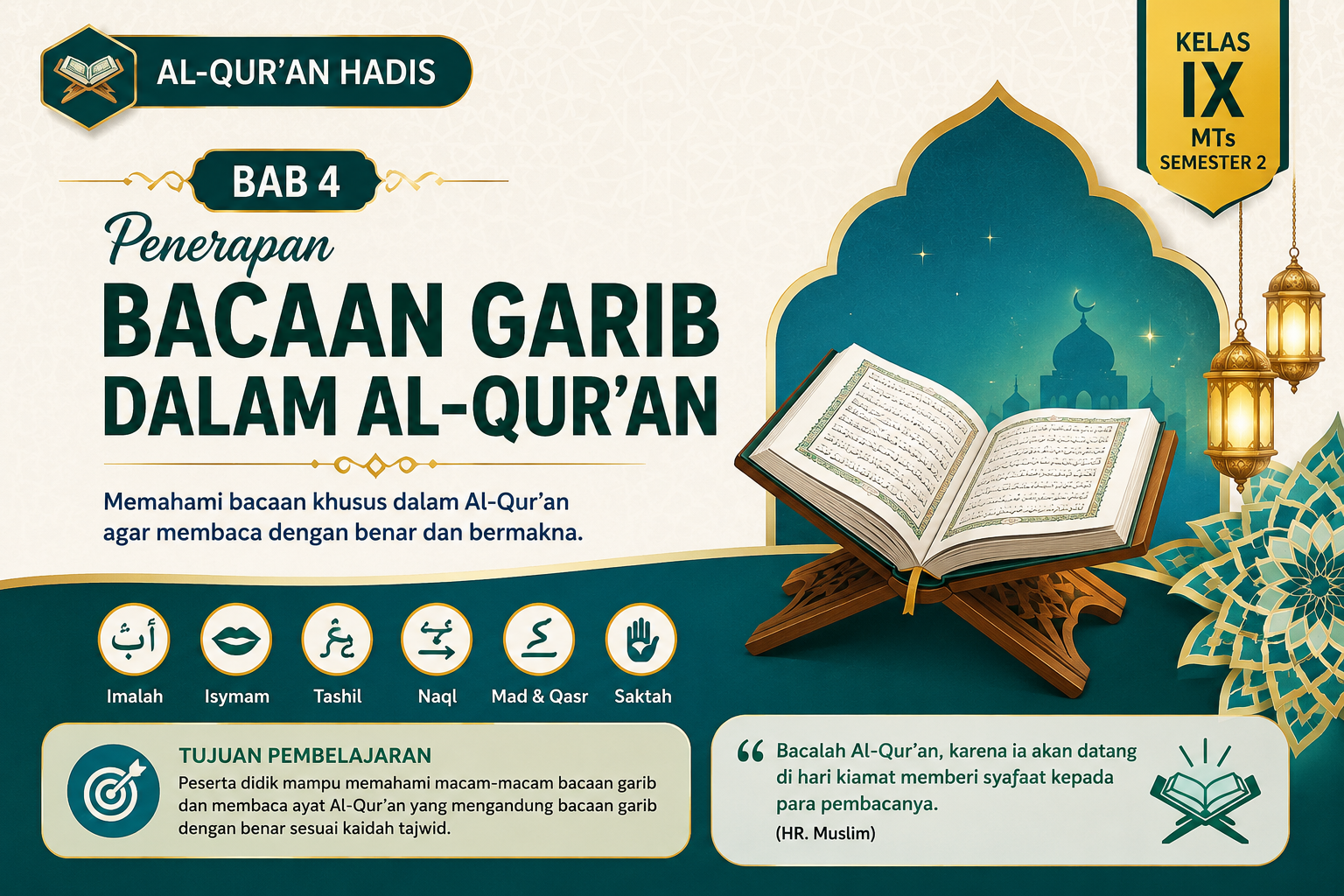 Penerapan Bacaan Garib dalam Al-Qur’an